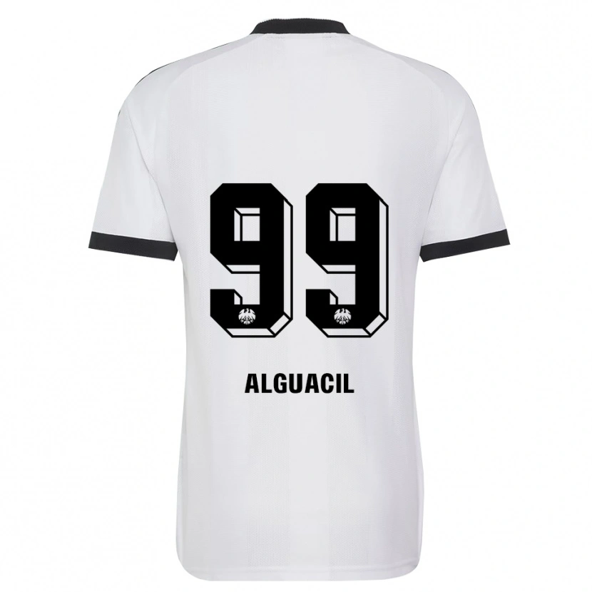 Danxen Women Ainhoa Alguacil #99 Black White Away Jersey 2026/27 T-Shirt
