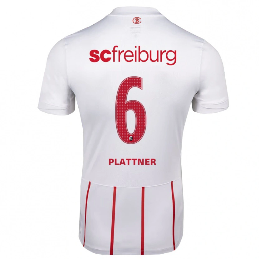 Danxen Women Tim Plattner #6 White Red Yellow Away Jersey 2026/27 T-Shirt