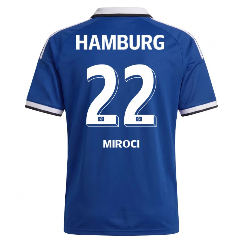 Danxen Women Dionart Miroci #22 White Blue Away Jersey 2026/27 T-Shirt