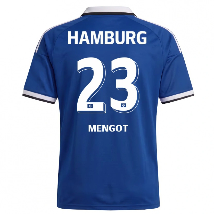 Danxen Women Ayukayoh Mengot #23 White Blue Away Jersey 2026/27 T-Shirt