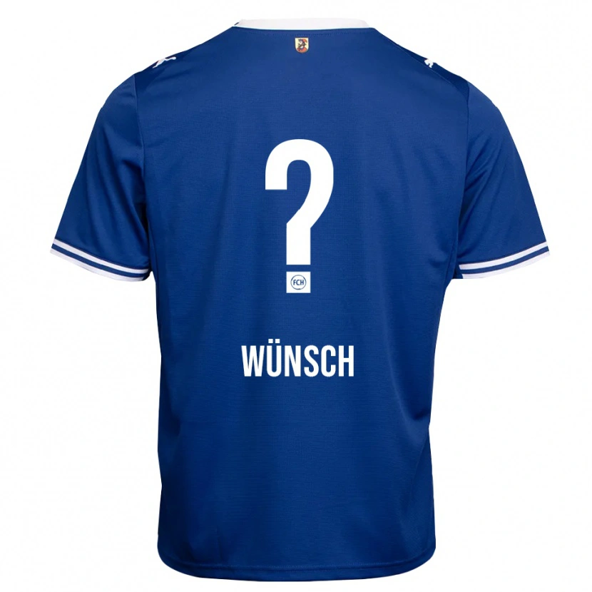 Danxen Women Luca Wünsch #0 Royal Blue White Away Jersey 2026/27 T-Shirt