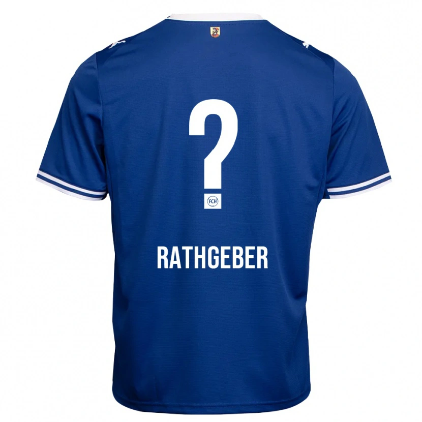 Danxen Women Bernd Rathgeber #0 Royal Blue White Away Jersey 2026/27 T-Shirt
