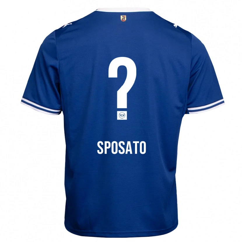 Danxen Women Lennard Sposato #0 Royal Blue White Away Jersey 2026/27 T-Shirt