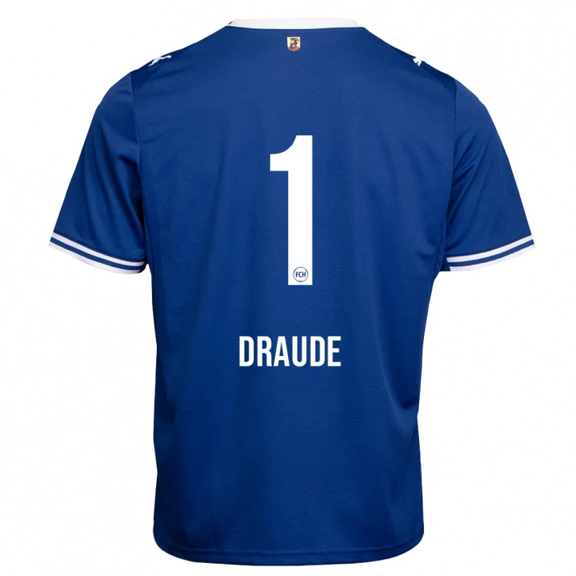 Danxen Women Michel Draude #1 Royal Blue White Away Jersey 2026/27 T-Shirt