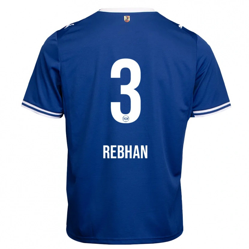 Danxen Women Emma Rebhan #3 Royal Blue White Away Jersey 2026/27 T-Shirt
