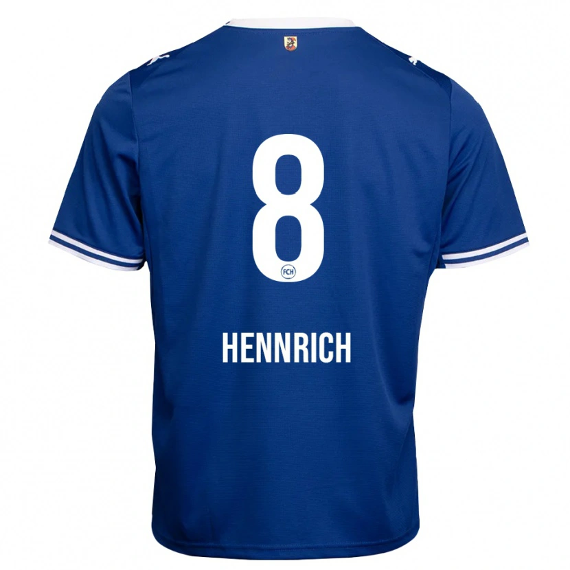 Danxen Women Paul Hennrich #8 Royal Blue White Away Jersey 2026/27 T-Shirt