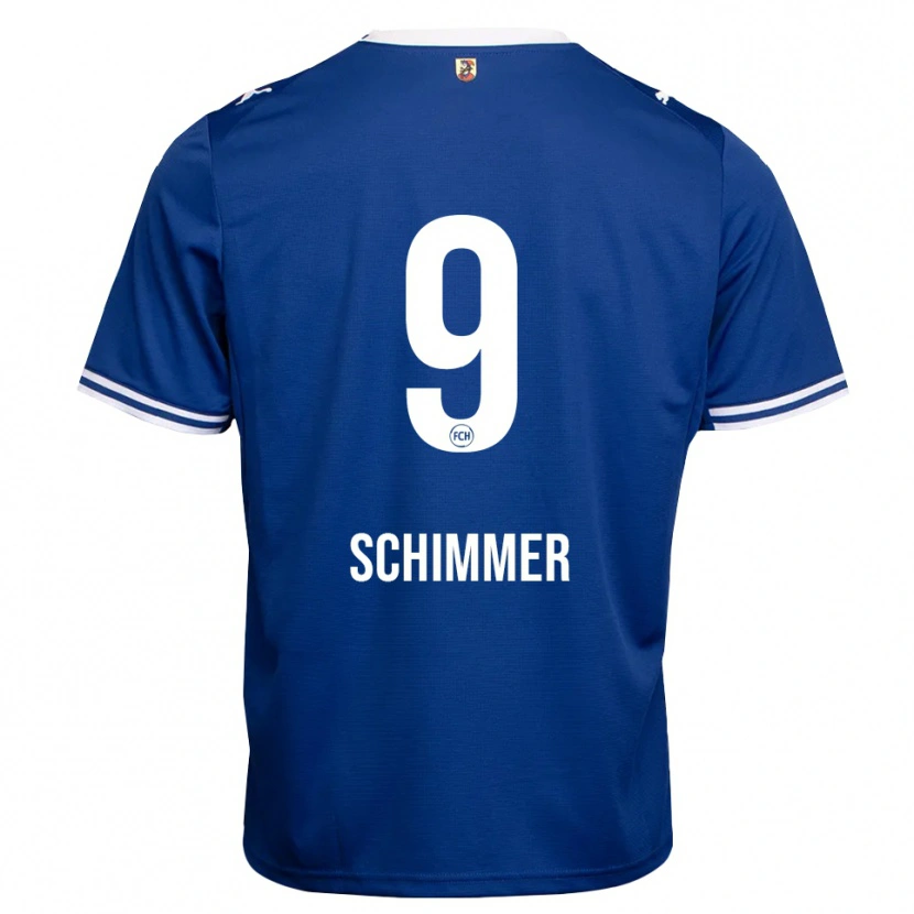 Danxen Women Stefan Schimmer #9 Royal Blue White Away Jersey 2026/27 T-Shirt