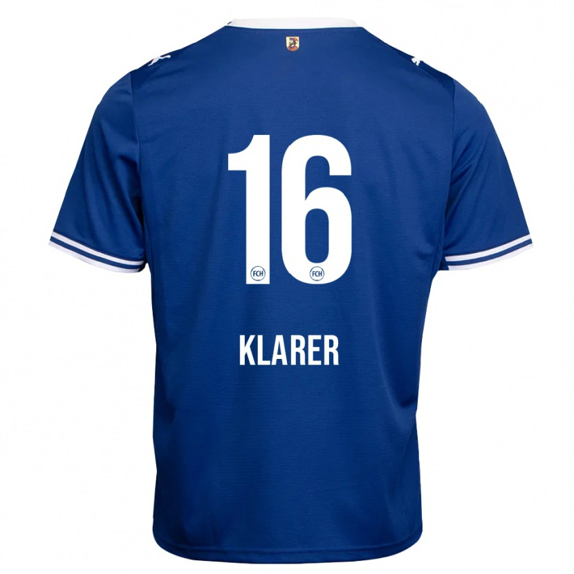 Danxen Women Elias Klarer #16 Royal Blue White Away Jersey 2026/27 T-Shirt