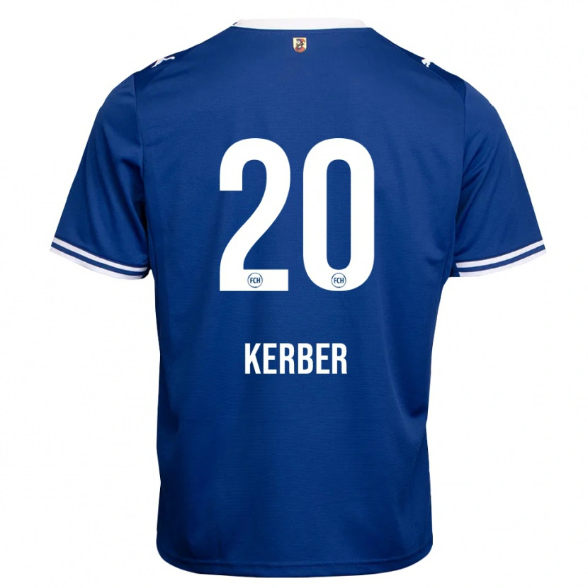 Danxen Women Luca Kerber #20 Royal Blue White Away Jersey 2026/27 T-Shirt