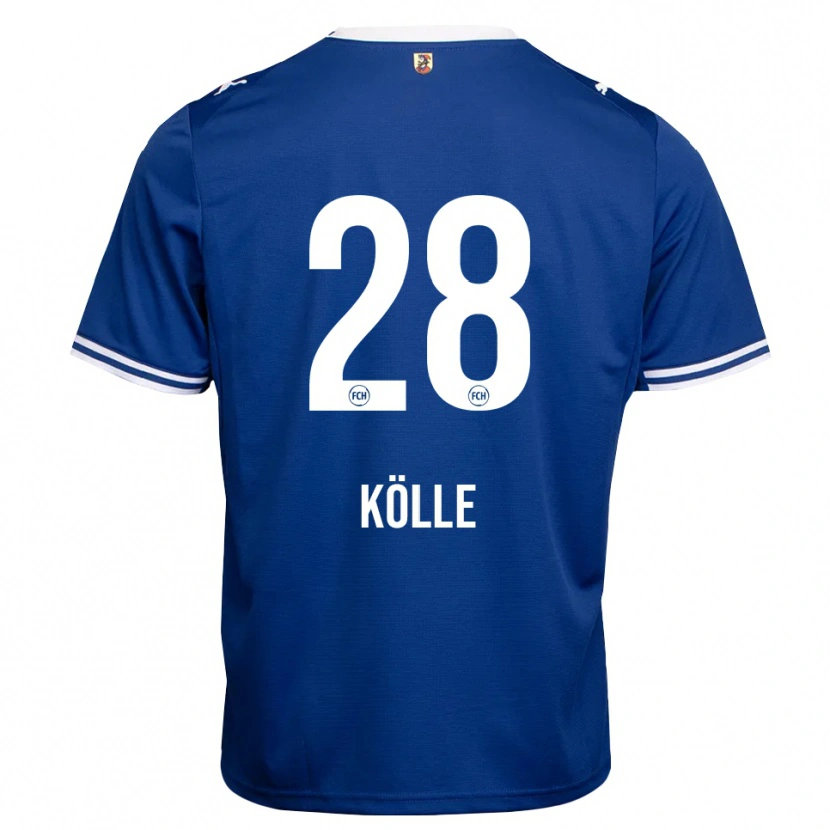 Danxen Women Adam Kölle #28 Royal Blue White Away Jersey 2026/27 T-Shirt