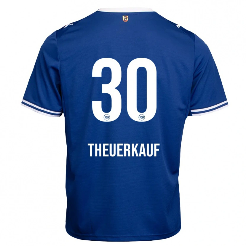 Danxen Women Norman Theuerkauf #30 Royal Blue White Away Jersey 2026/27 T-Shirt