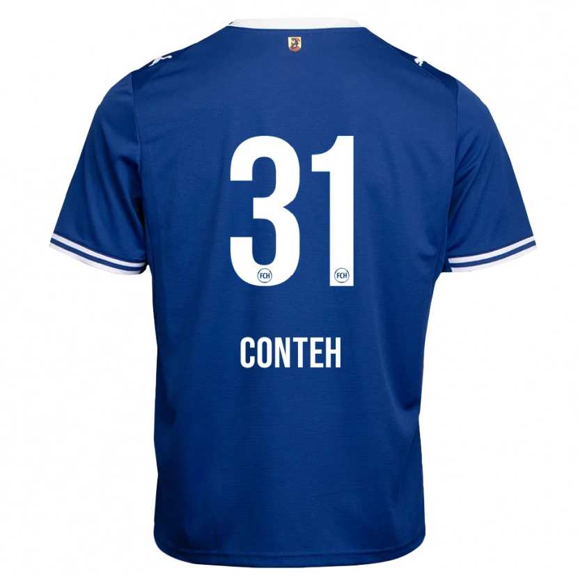 Danxen Women Sirlord Conteh #31 Royal Blue White Away Jersey 2026/27 T-Shirt