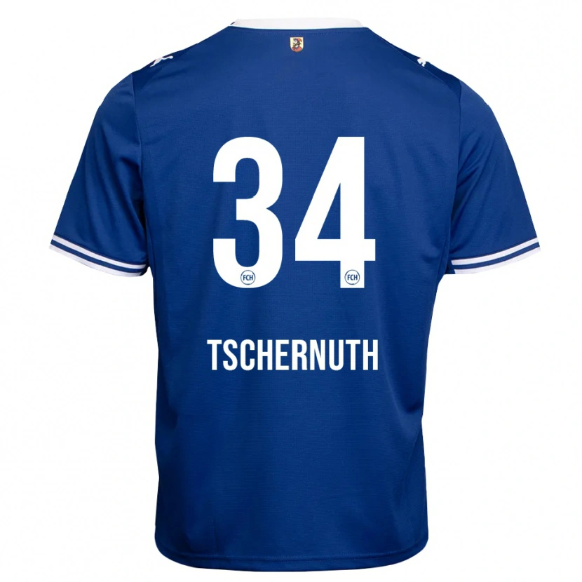 Danxen Women Paul Tschernuth #34 Royal Blue White Away Jersey 2026/27 T-Shirt