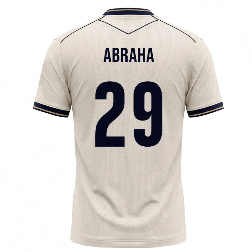 Danxen Women Natnael Abraha #29 Off-White Ink Blue Away Jersey 2026/27 T-Shirt