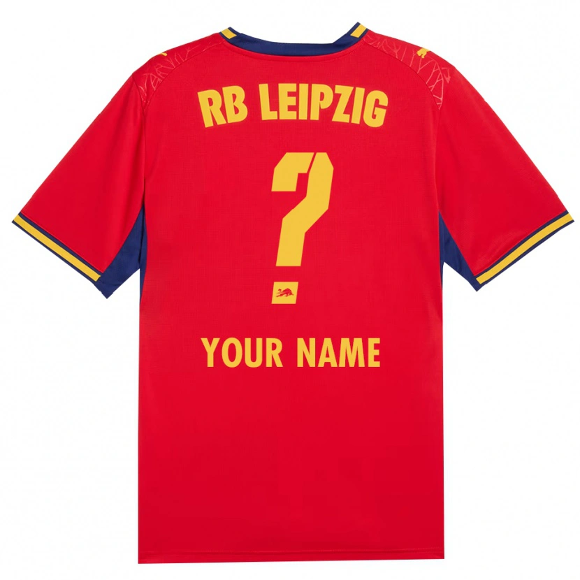 Danxen Women Your Name #0 Red Yellow Royal Blue Away Jersey 2026/27 T-Shirt