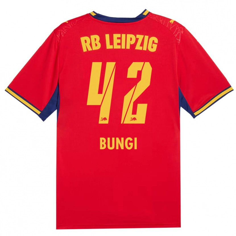 Danxen Women Joyeux Masanka Bungi #42 Red Yellow Royal Blue Away Jersey 2026/27 T-Shirt