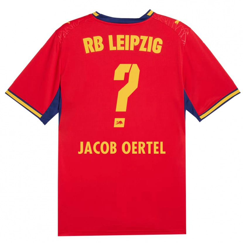 Danxen Women Paul Jacob Oertel #0 Red Yellow Royal Blue Away Jersey 2026/27 T-Shirt