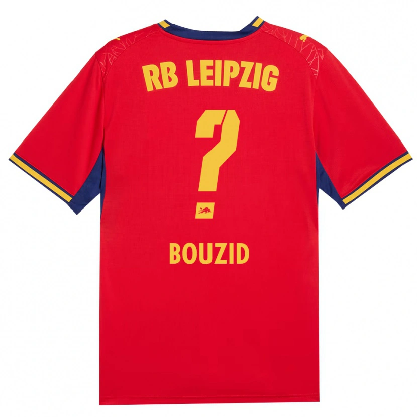Danxen Women Obada Bouzid #0 Red Yellow Royal Blue Away Jersey 2026/27 T-Shirt