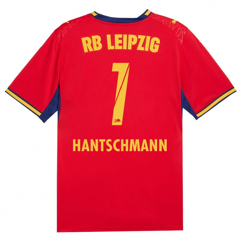 Danxen Women Franz Hantschmann #1 Red Yellow Royal Blue Away Jersey 2026/27 T-Shirt