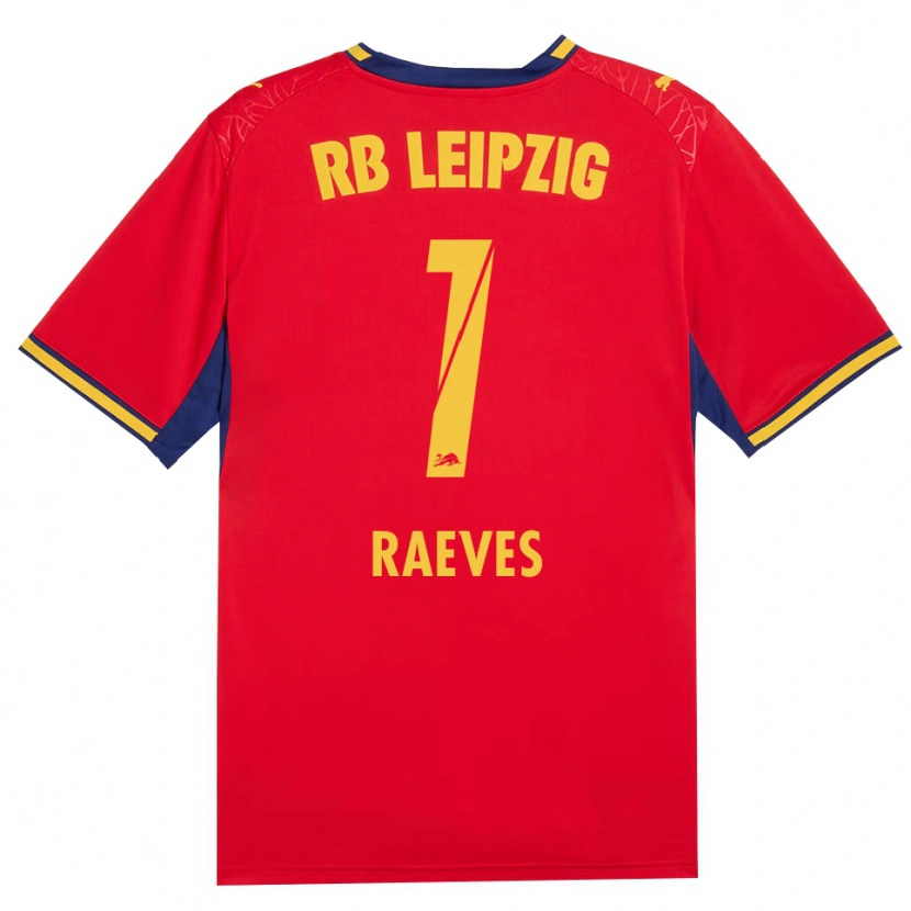 Danxen Women Dries Raeves #1 Red Yellow Royal Blue Away Jersey 2026/27 T-Shirt