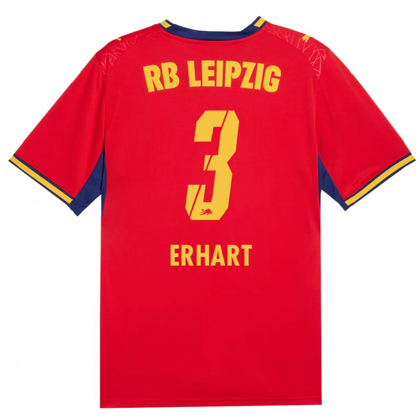 Danxen Women Karl Erhart #3 Red Yellow Royal Blue Away Jersey 2026/27 T-Shirt