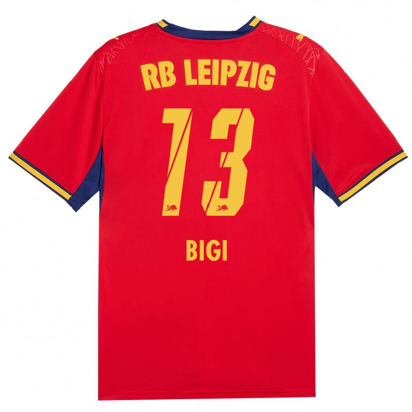 Danxen Women Samim Bigi #13 Red Yellow Royal Blue Away Jersey 2026/27 T-Shirt
