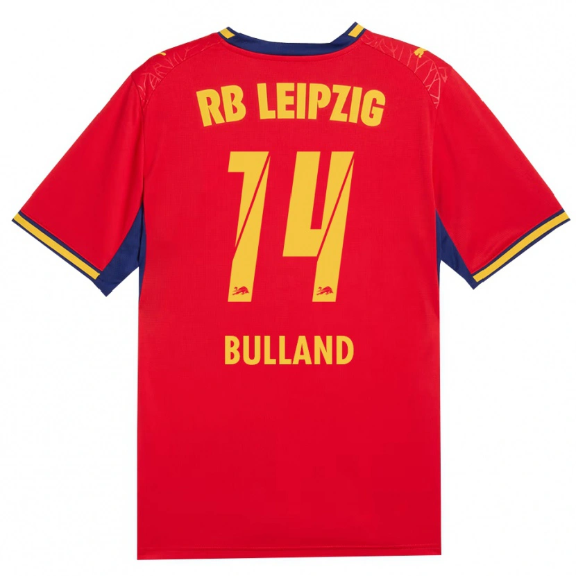 Danxen Women Anton Bulland #14 Red Yellow Royal Blue Away Jersey 2026/27 T-Shirt