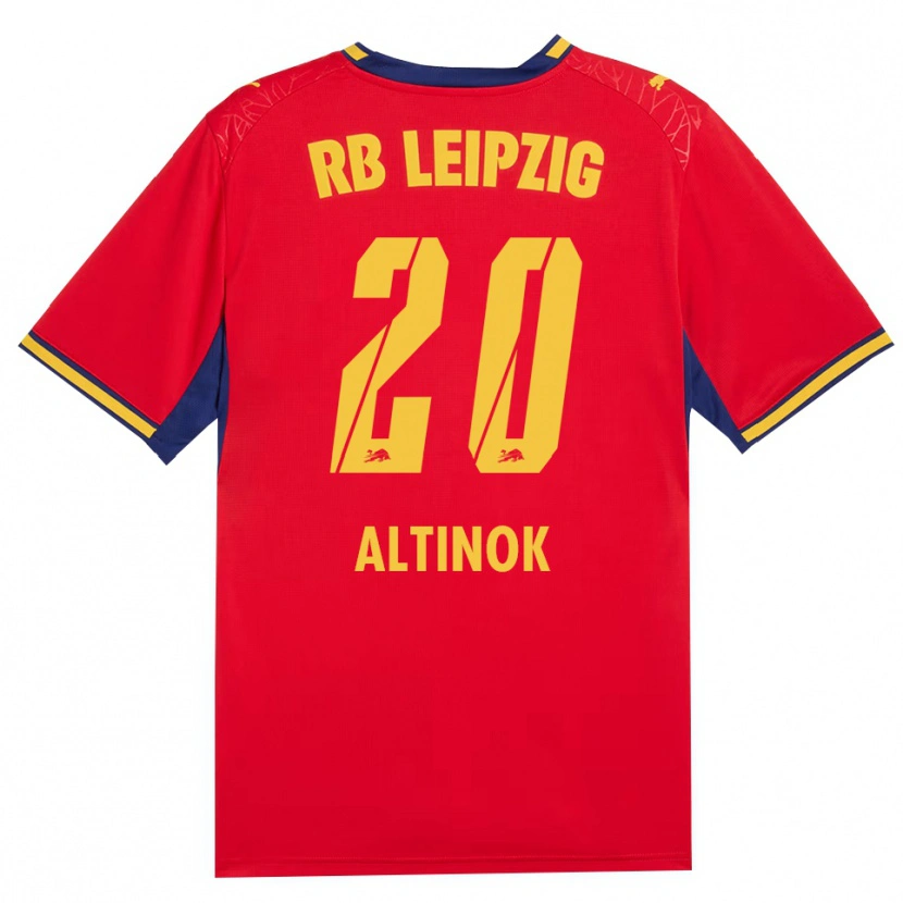 Danxen Women Jannis Altinok #20 Red Yellow Royal Blue Away Jersey 2026/27 T-Shirt