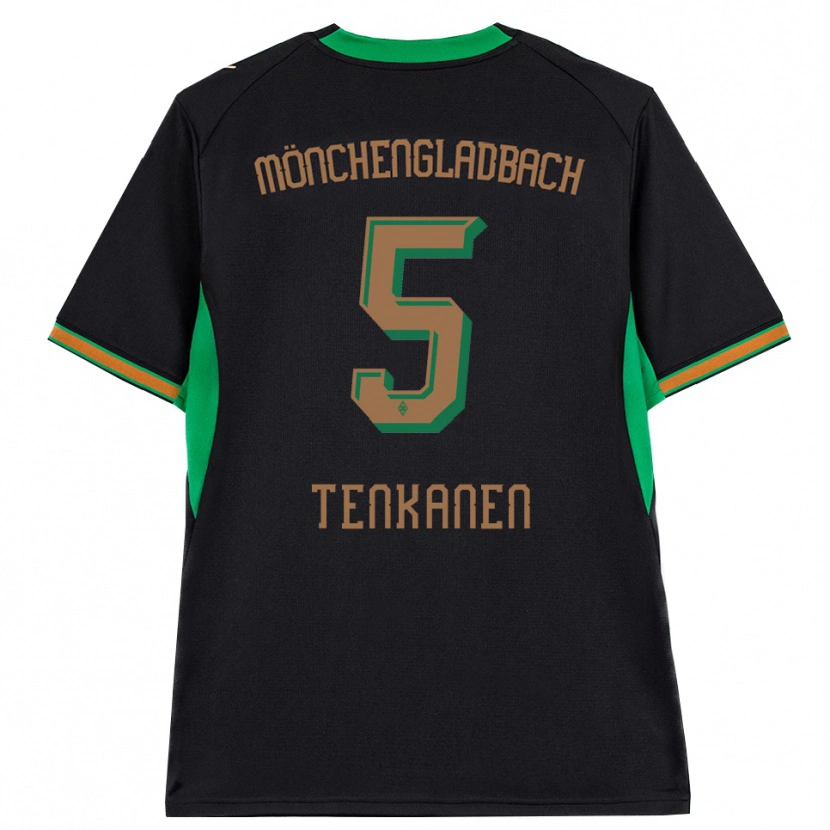 Danxen Women Luke Tenkanen #5 Black Orange Green Brown Away Jersey 2026/27 T-Shirt