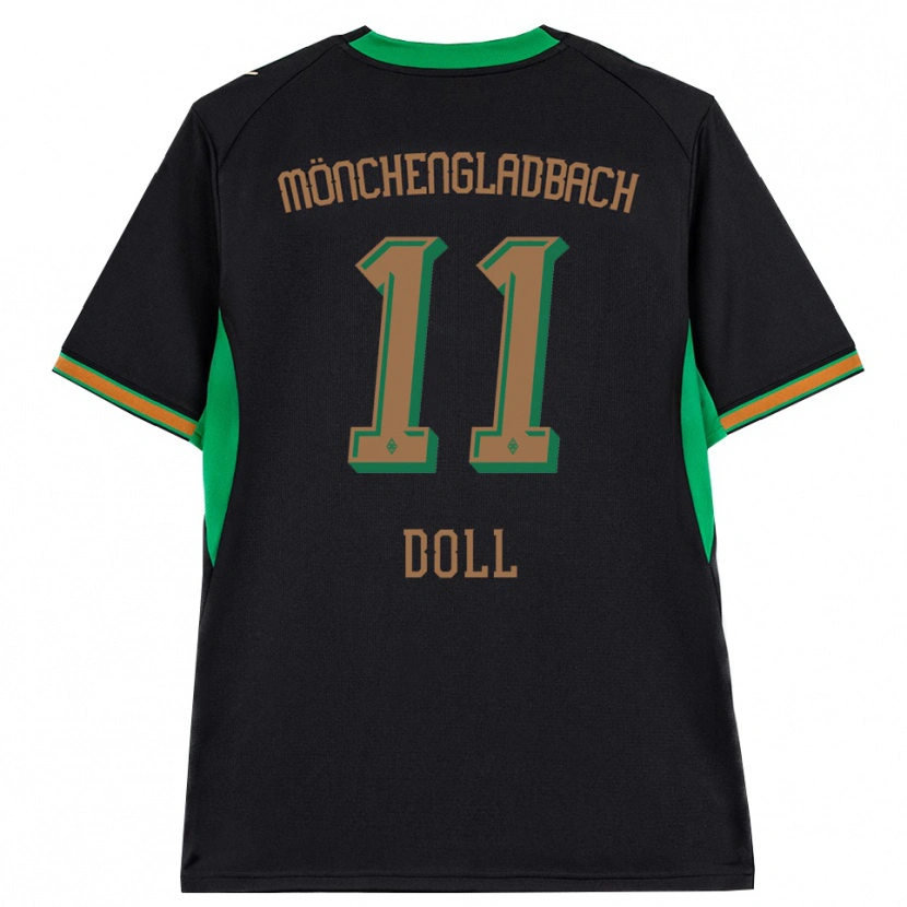 Danxen Women Leo Doll #11 Black Orange Green Brown Away Jersey 2026/27 T-Shirt