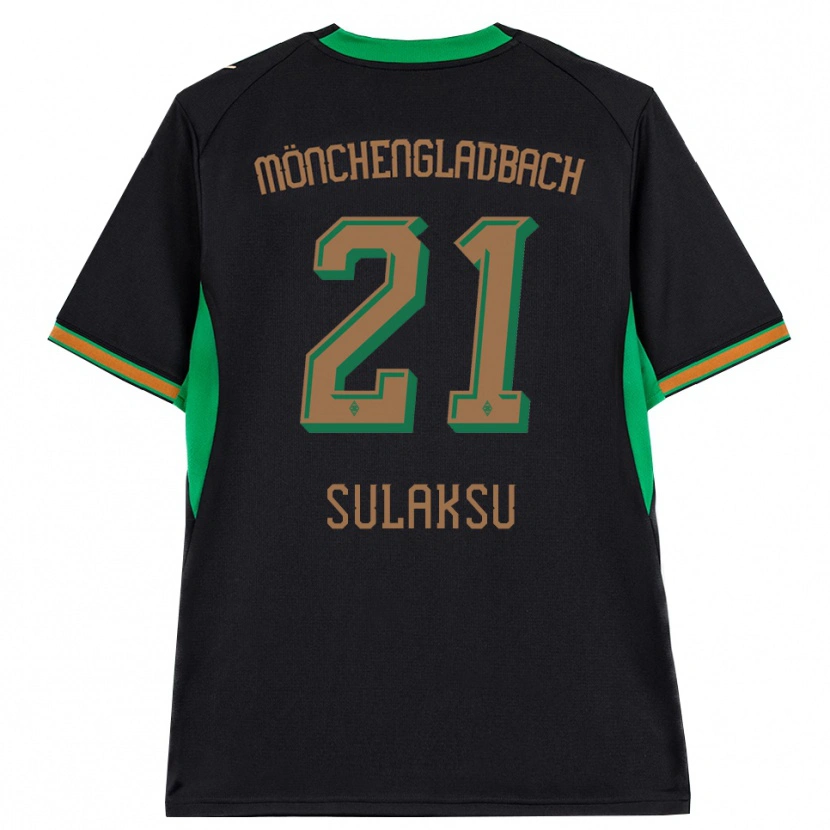 Danxen Women Ozan Sulaksu #21 Black Orange Green Brown Away Jersey 2026/27 T-Shirt