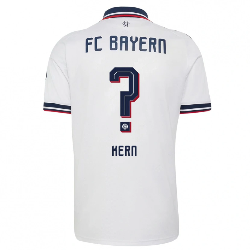 Danxen Women Timo Kern #0 White Gray Red Away Jersey 2026/27 T-Shirt