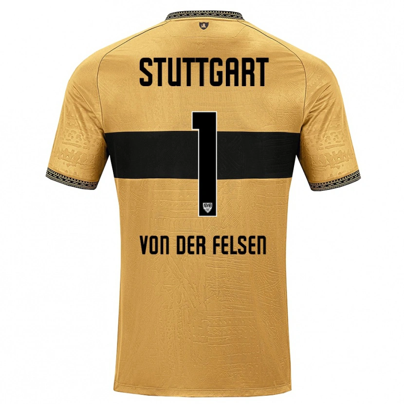 Danxen Women Jerik Von Der Felsen #1 Brown Black White Away Jersey 2026/27 T-Shirt