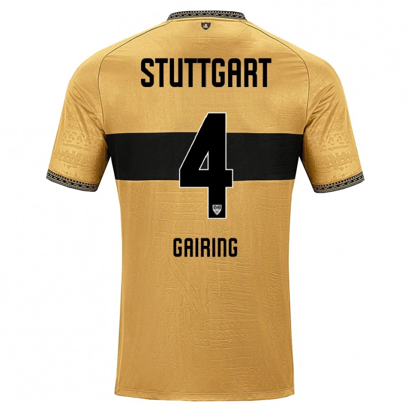 Danxen Women Nadine Gairing #4 Brown Black White Away Jersey 2026/27 T-Shirt