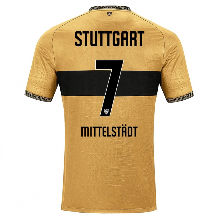 Danxen Women Maximilian Mittelstädt #7 Brown Black White Away Jersey 2026/27 T-Shirt