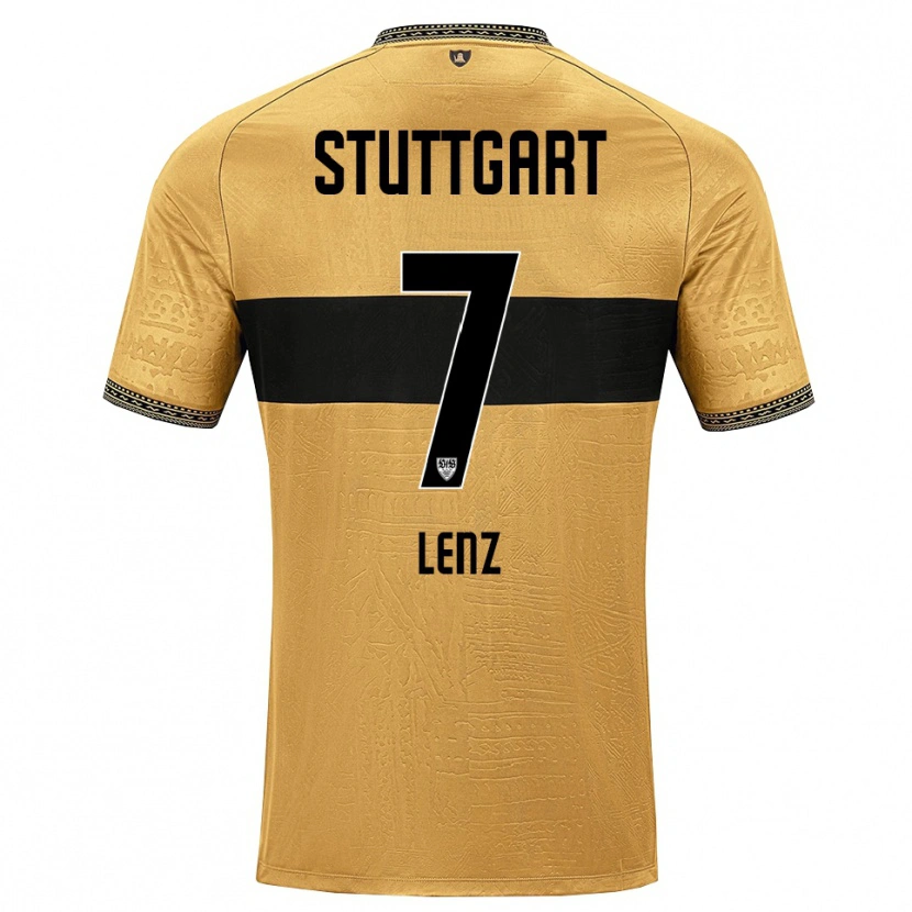 Danxen Women Vadim Lenz #7 Brown Black White Away Jersey 2026/27 T-Shirt