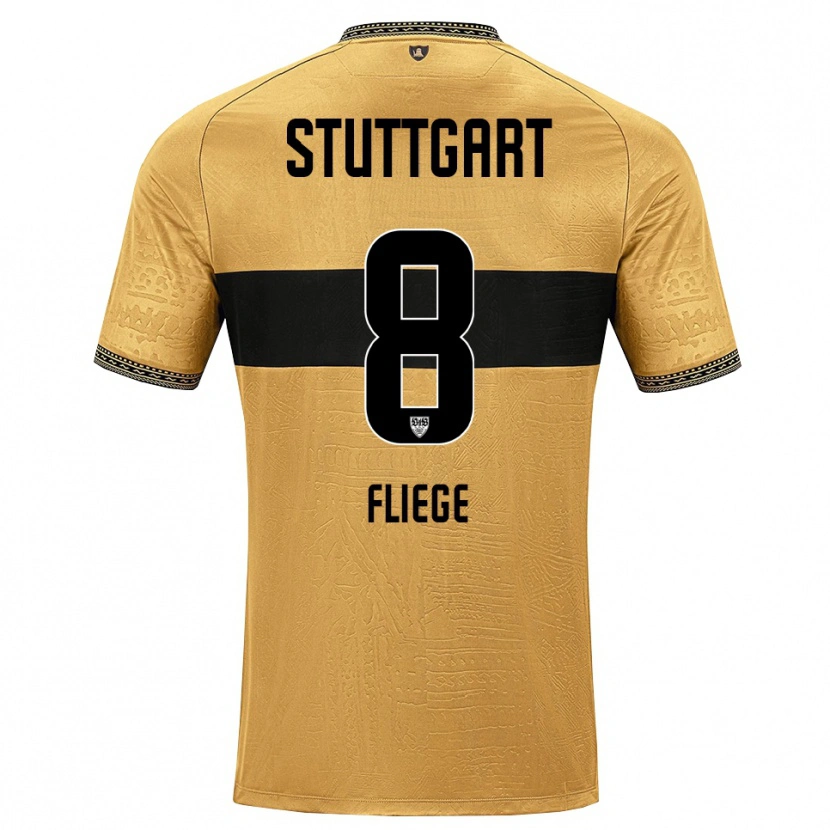 Danxen Women Anna Fliege #8 Brown Black White Away Jersey 2026/27 T-Shirt