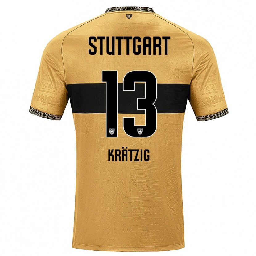 Danxen Women Frans Krätzig #13 Brown Black White Away Jersey 2026/27 T-Shirt