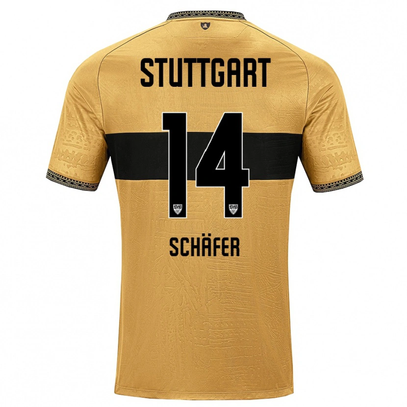 Danxen Women Katharina Schäfer #14 Brown Black White Away Jersey 2026/27 T-Shirt