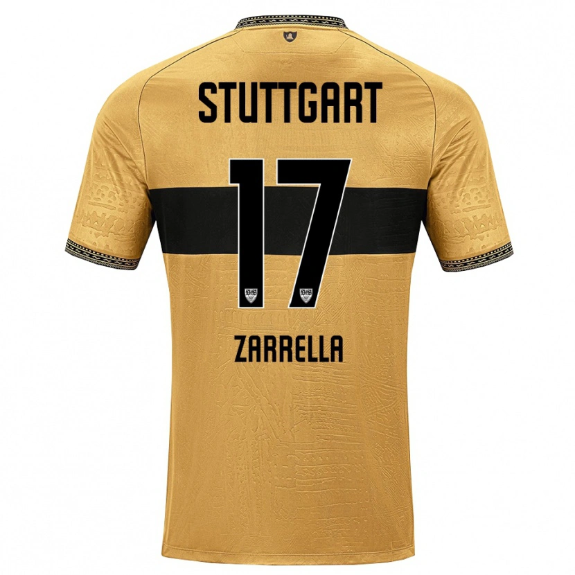 Danxen Women Gabriel Zarrella #17 Brown Black White Away Jersey 2026/27 T-Shirt