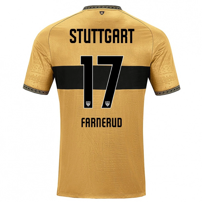 Danxen Women Colin Farnerud #17 Brown Black White Away Jersey 2026/27 T-Shirt