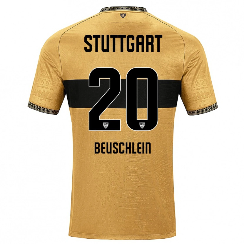 Danxen Women Jana Beuschlein #20 Brown Black White Away Jersey 2026/27 T-Shirt