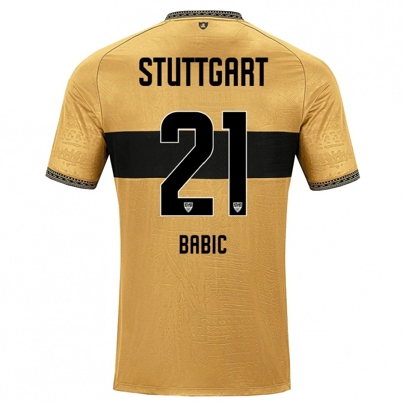 Danxen Women Emma Babic #21 Brown Black White Away Jersey 2026/27 T-Shirt