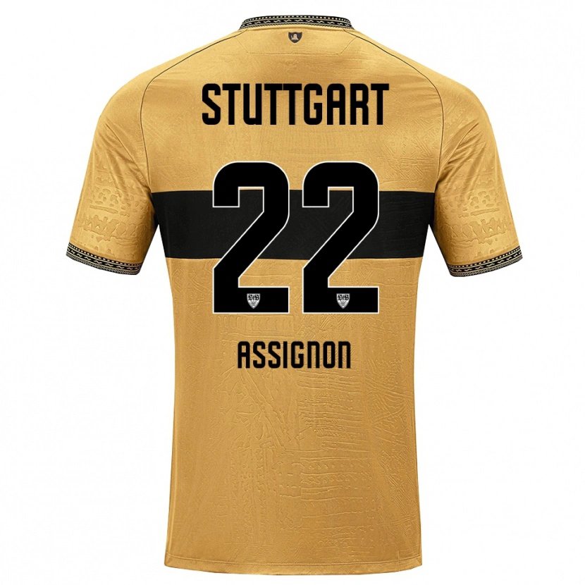 Danxen Women Lorenz Assignon #22 Brown Black White Away Jersey 2026/27 T-Shirt