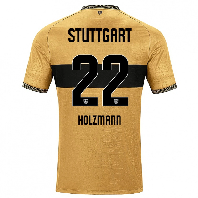 Danxen Women Lucas Holzmann #22 Brown Black White Away Jersey 2026/27 T-Shirt