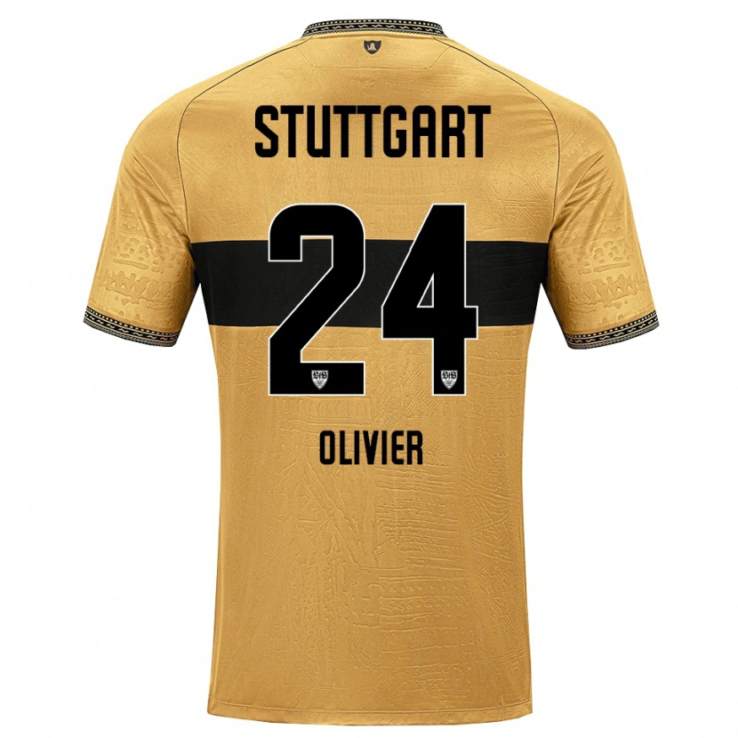 Danxen Women Christopher Olivier #24 Brown Black White Away Jersey 2026/27 T-Shirt