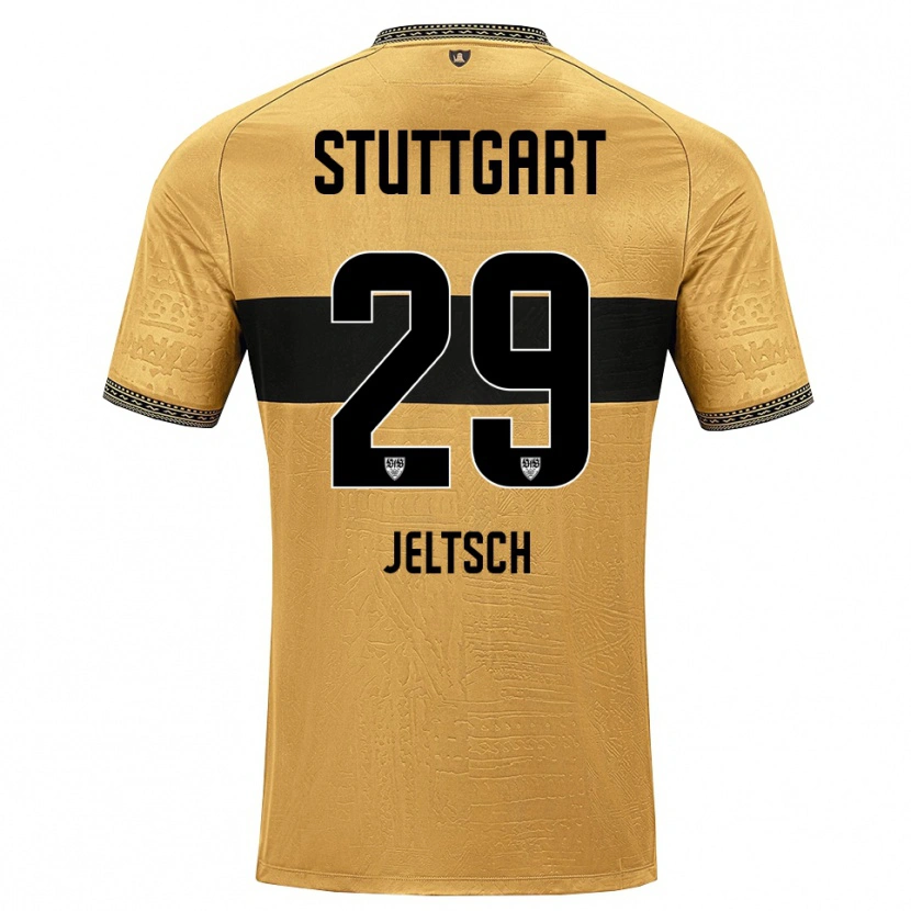 Danxen Women Finn Jeltsch #29 Brown Black White Away Jersey 2026/27 T-Shirt