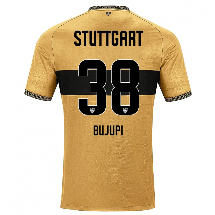 Danxen Women Eliot Bujupi #38 Brown Black White Away Jersey 2026/27 T-Shirt