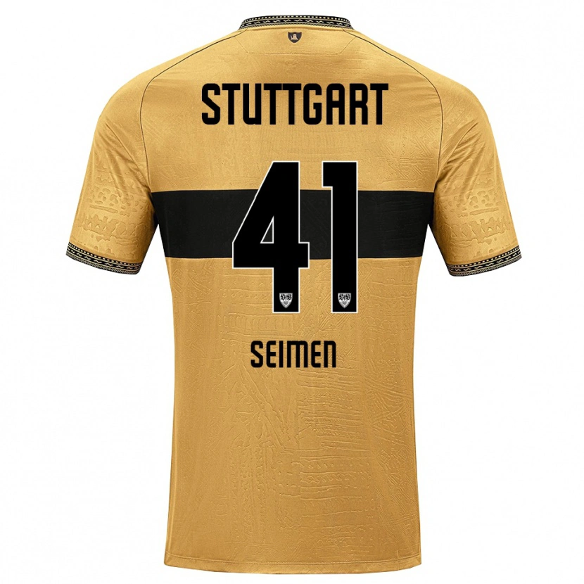 Danxen Women Dennis Seimen #41 Brown Black White Away Jersey 2026/27 T-Shirt