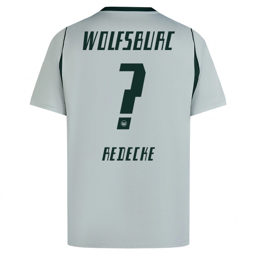 Danxen Women Jan Redecke #0 Gray Green Away Jersey 2026/27 T-Shirt